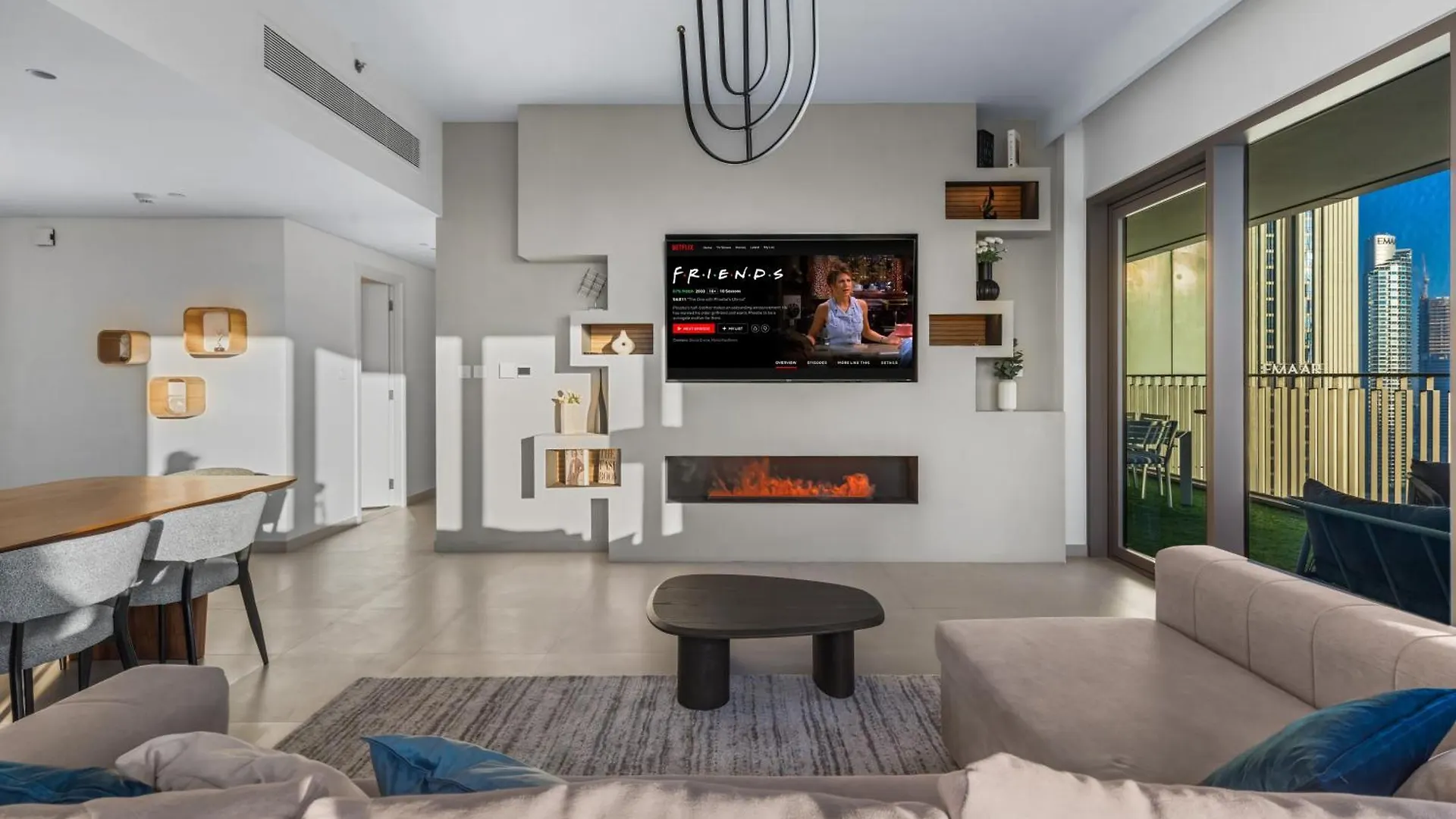 Deluxe 4Br With Patio - Burj Khalifa And Fountains View Apartment Dubai