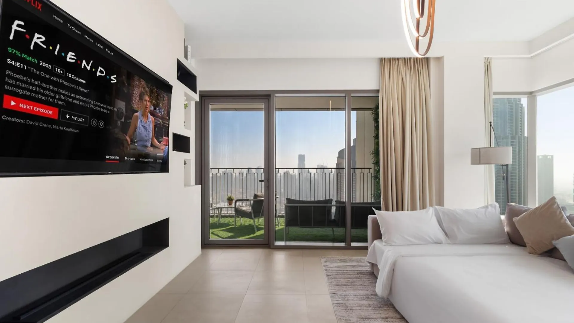 Deluxe 4Br With Patio - Burj Khalifa And Fountains View Apartment Dubai